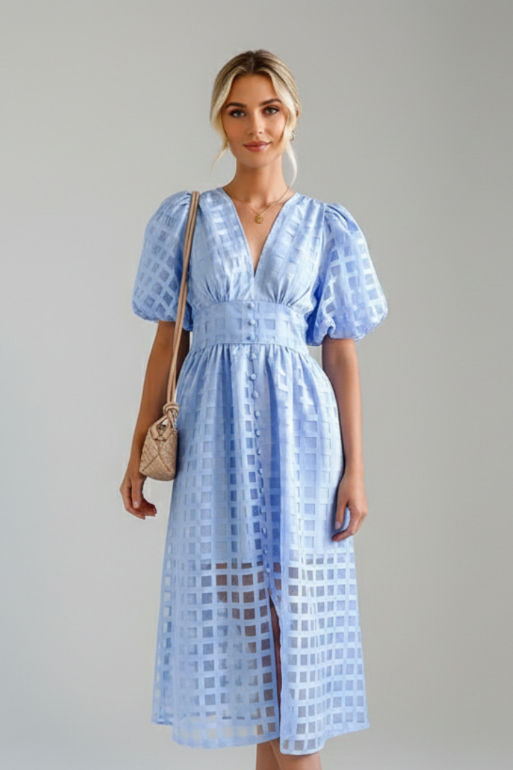 Kathryn | Lace Occasion Midi Dress