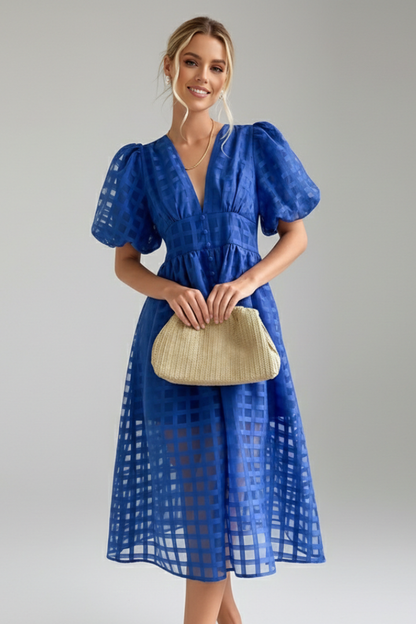 Kathryn | Lace Occasion Midi Dress