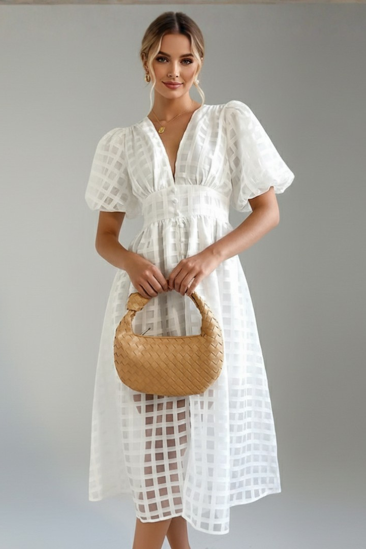 Kathryn | Lace Occasion Midi Dress
