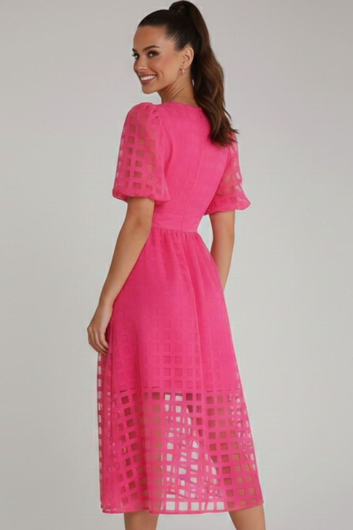 Kathryn | Lace Occasion Midi Dress