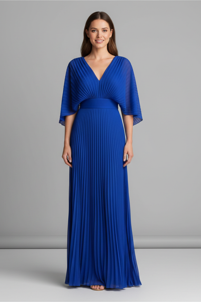 Olyndelle | Chic Pleated Dress Women Fashion Style