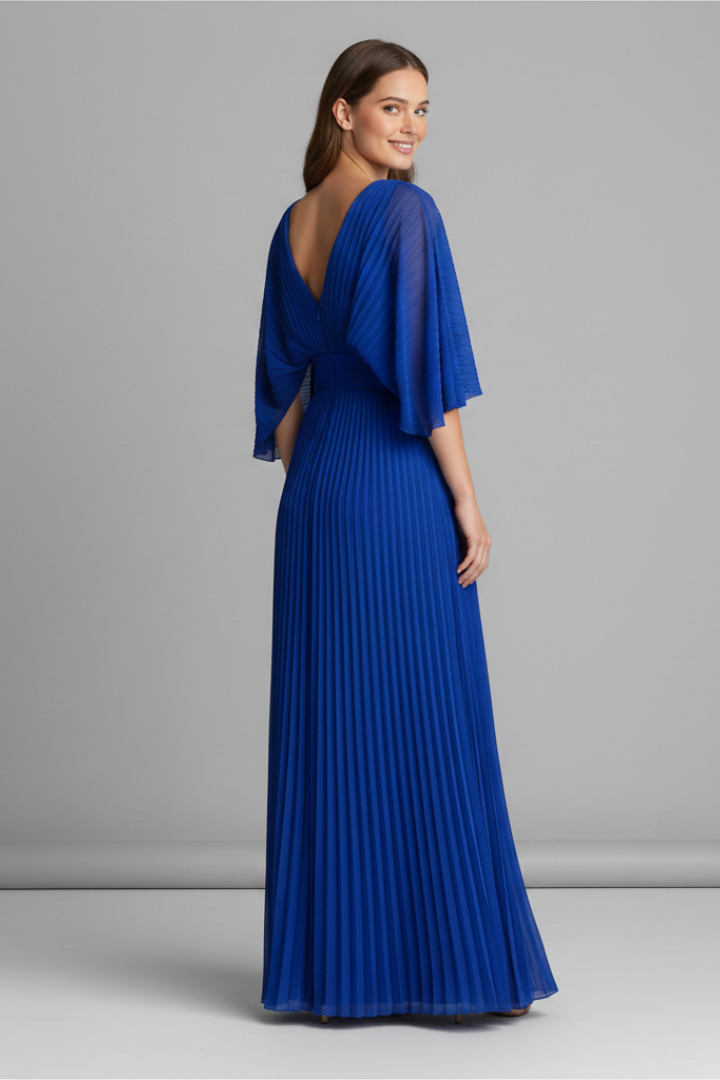 Olyndelle | Chic Pleated Dress Women Fashion Style