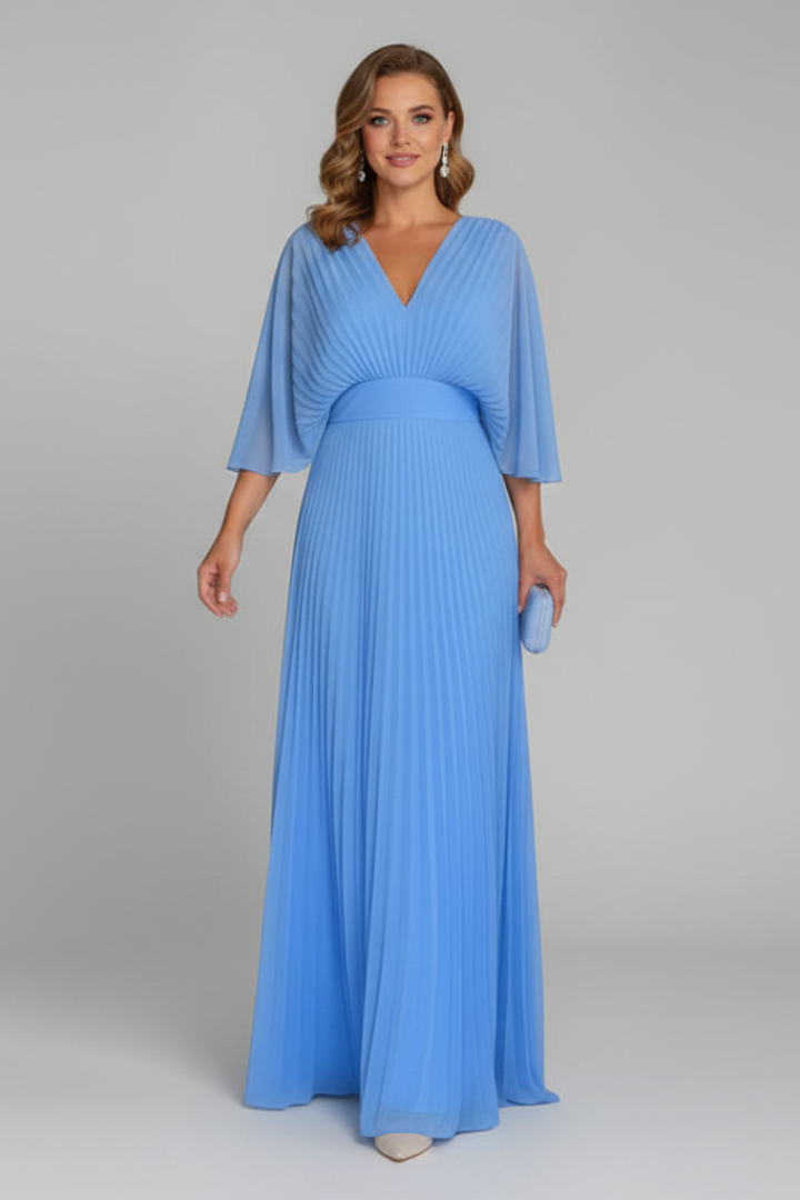 Olyndelle | Chic Pleated Dress Women Fashion Style