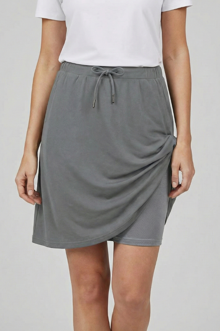 Marzelle | Pleated Tennis Skort with Built-In Shorts Style