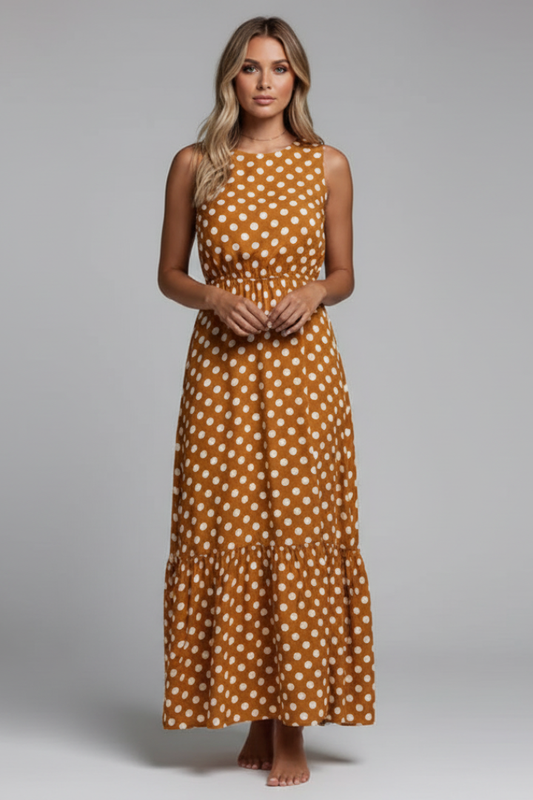 Isera | Chic Sleeveless Wrap-Front Maxi Dress with Asymmetric Hem