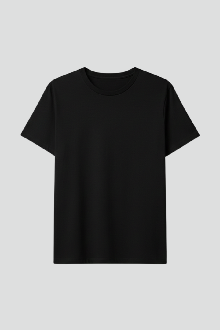 Clarisse | Women's Plain T-Shirt with Versatile Round Neckline Design