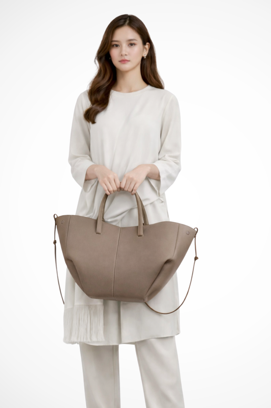 Women's Durable Canvas Tote Bag | Stylish Oversized Everyday Beach Bag 0