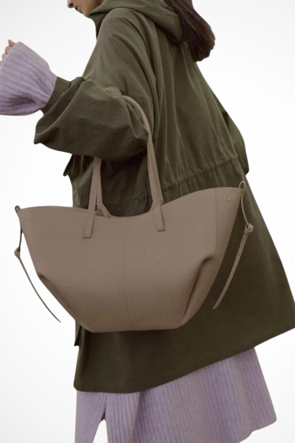 Women's Durable Canvas Tote Bag | Stylish Oversized Everyday Beach Bag 3