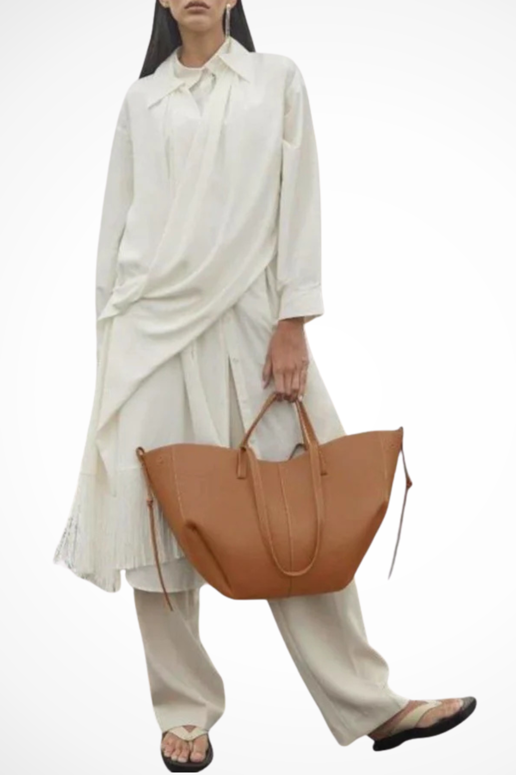 Women's Durable Canvas Tote Bag | Stylish Oversized Everyday Beach Bag 7