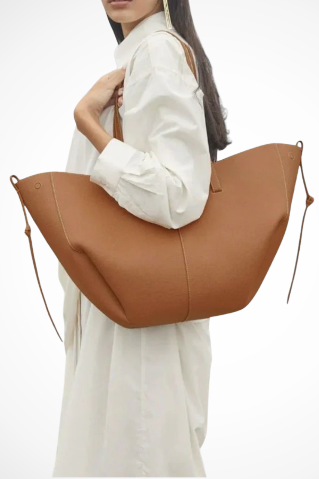 Women's Durable Canvas Tote Bag | Stylish Oversized Everyday Beach Bag 8