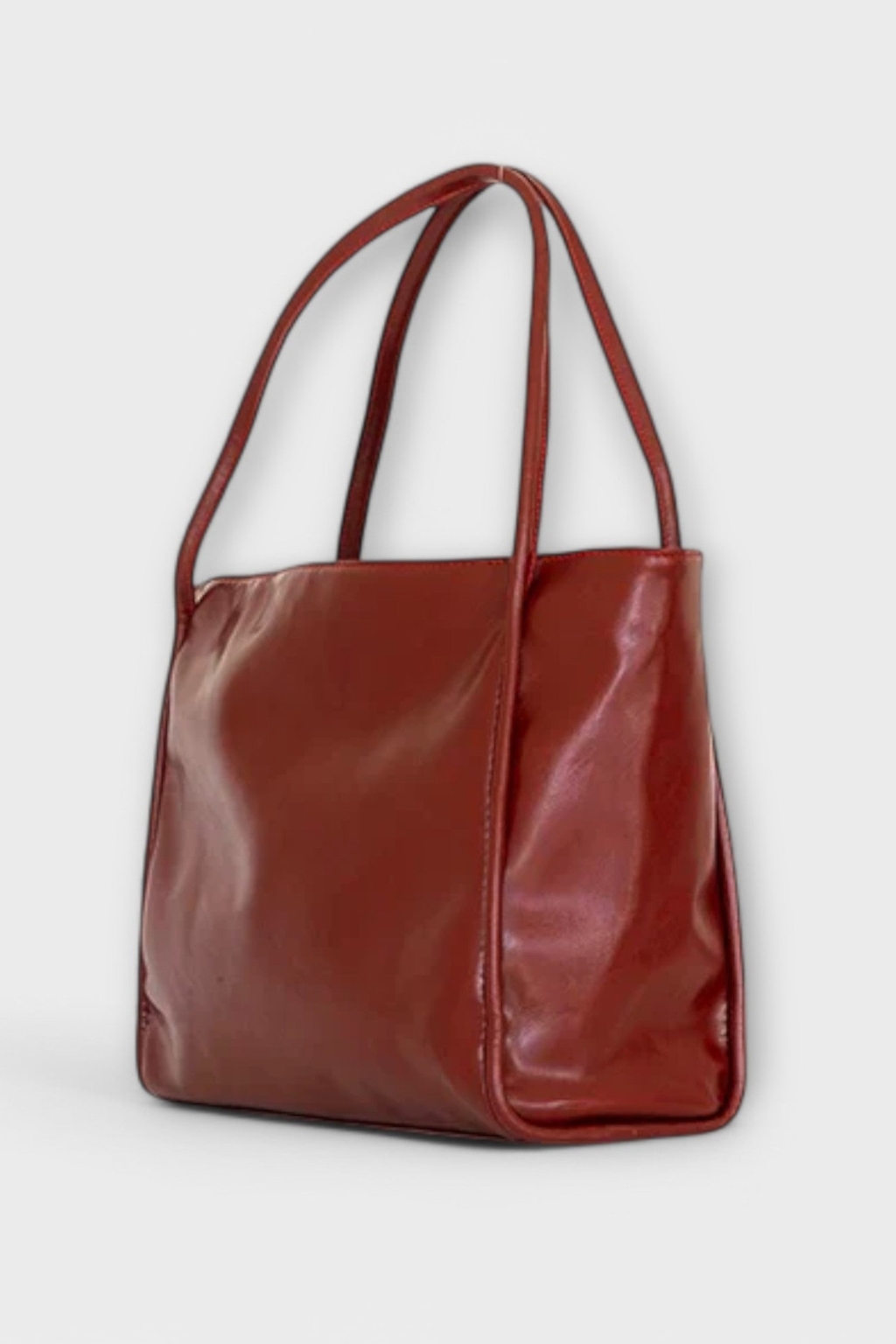 Women's Durable Synthetic Tote Bag | Spacious Structured Black Handbag 4