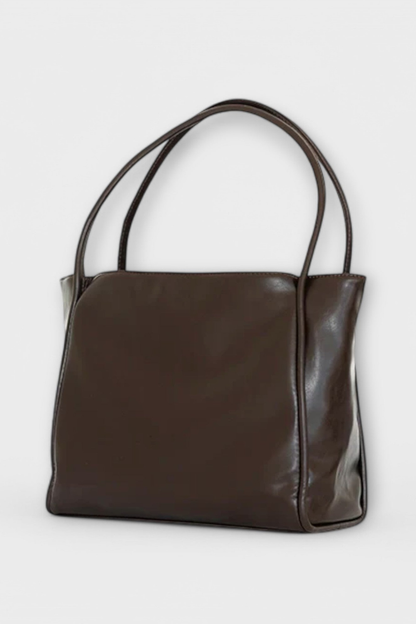 Women's Durable Synthetic Tote Bag | Spacious Structured Black Handbag 5