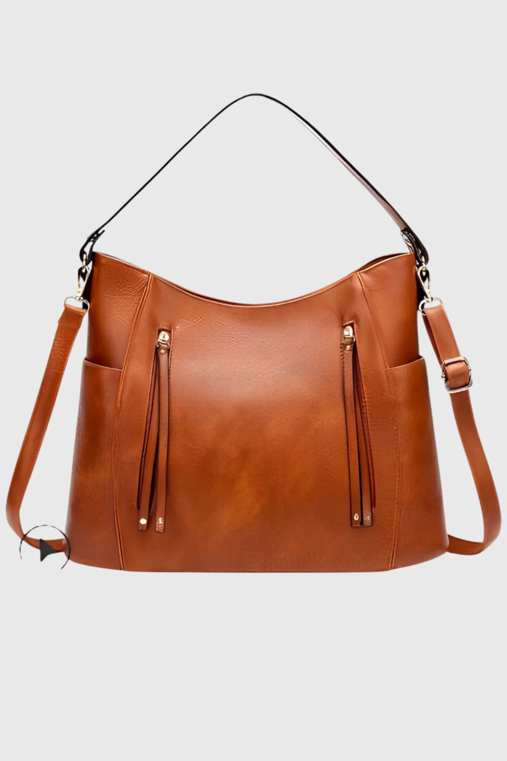 Women's Faux Leather Hobo Bag | Spacious Stylish Everyday Handbag 1