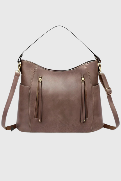 Women's Faux Leather Hobo Bag | Spacious Stylish Everyday Handbag 6