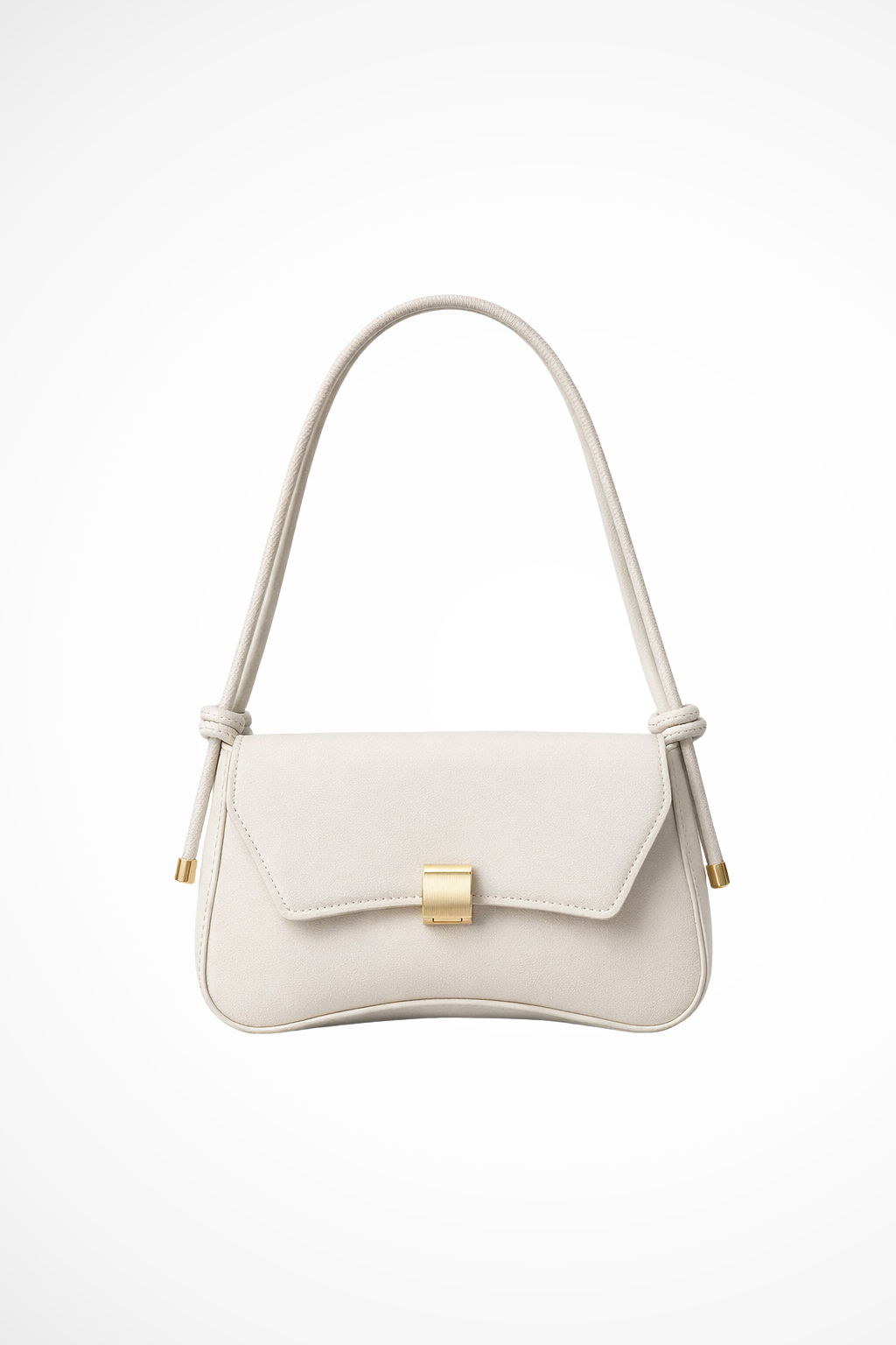 Women's Faux Leather Shoulder Bag | Elegant Compact Flap Purse with Adjustable Strap 2