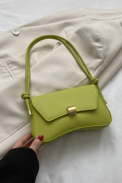 Women's Faux Leather Shoulder Bag | Elegant Compact Flap Purse with Adjustable Strap 5