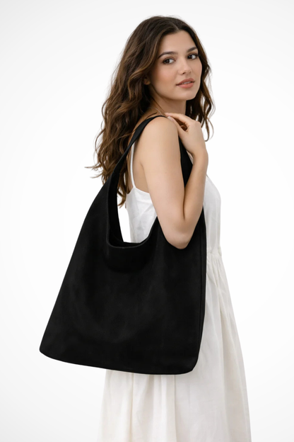 Women's Faux Leather Shoulder Bag | Elegant Minimalist Tote for Everyday Use 1