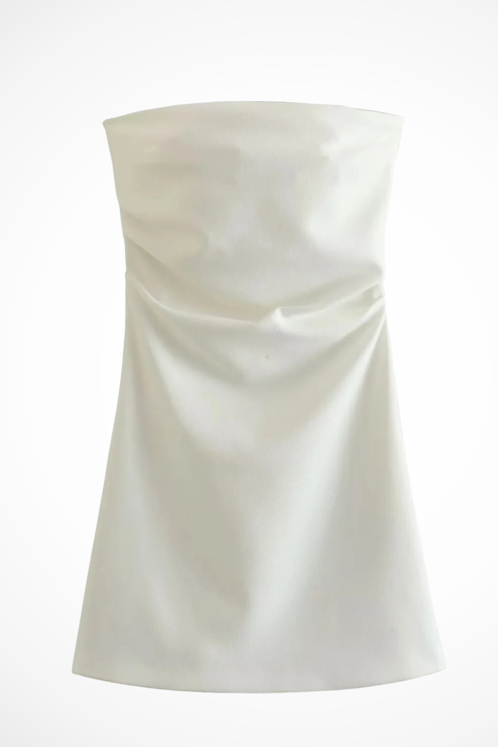 Women's Minimalist Bodycon Mini Dress | Elegant Strapless Summer Outfit 3