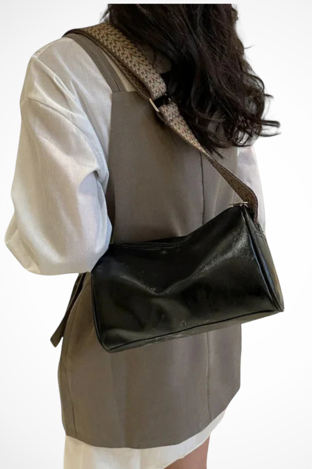 Women's Smooth Faux Leather Crossbody Bag | Stylish Compact Purse for Everyday Use 1