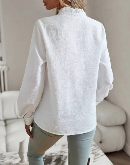 Women’s Blouse with Button Detail | Casual Lightweight Everyday Top
