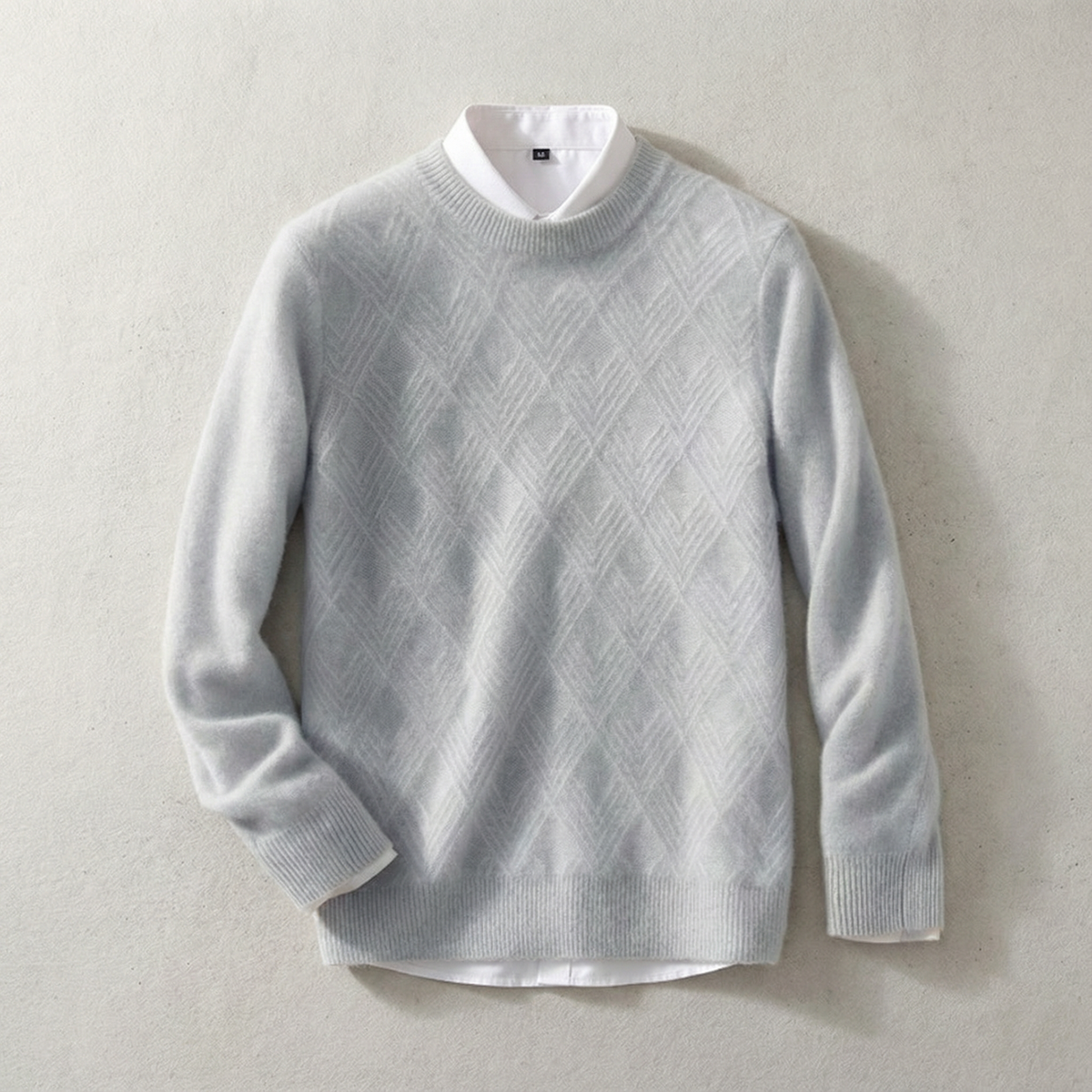 Men's Cashmere Sweater - Soft Knit Casual Pullover