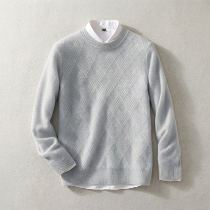 Men's Cashmere Sweater - Soft Knit Casual Pullover