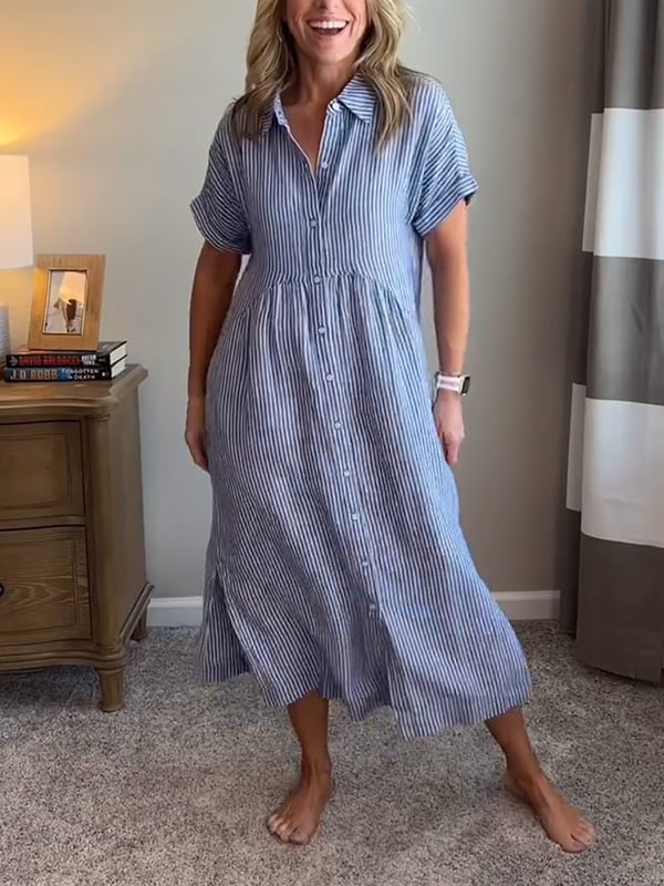 Ivessa | Refined Button-Up Airy Shirt