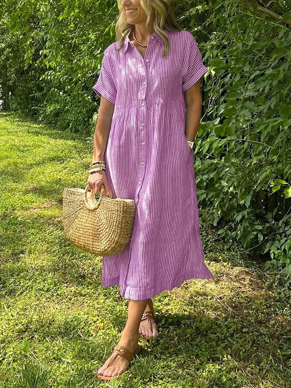 Ivessa | Refined Button-Up Airy Shirt