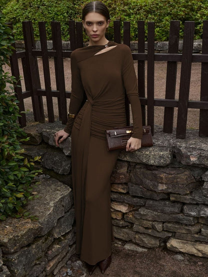 Autumn | Bodycon Wrap Wedding Guest Dress
