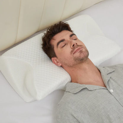 Cervical Neck Pillow – Orthopedic Bed Pillow for Back & Side Sleepers