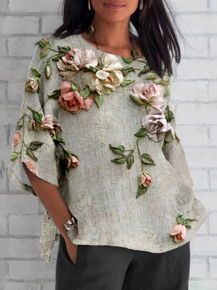 Bexleyienne | Women's Floral Top with Feminine Everyday Style