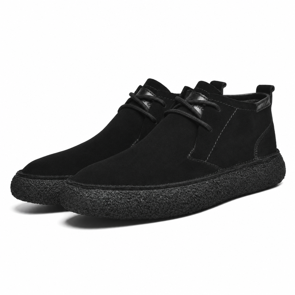 Men's Suede Loafers - Casual Slip On Shoes
