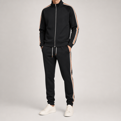 Men's Two Piece Tracksuit - Zip Jacket and Pants Set