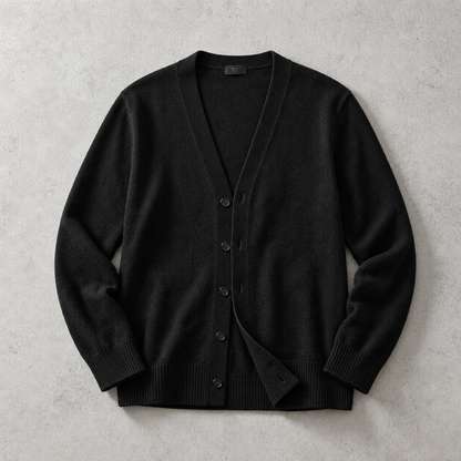Men's Knit Cardigan - Button Front Casual Sweater