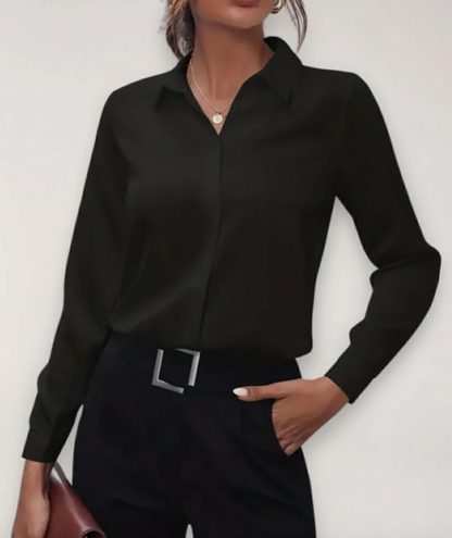 Mallory | Women's Tailored Office Blouse Smart Casual Fashion