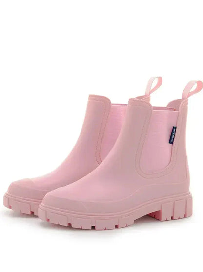 Women's Waterproof Chelsea Ankle Boots Lug Sole