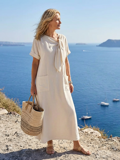 Swaylyn | Flowy Maxi Dress Women Summer Casual Fashion