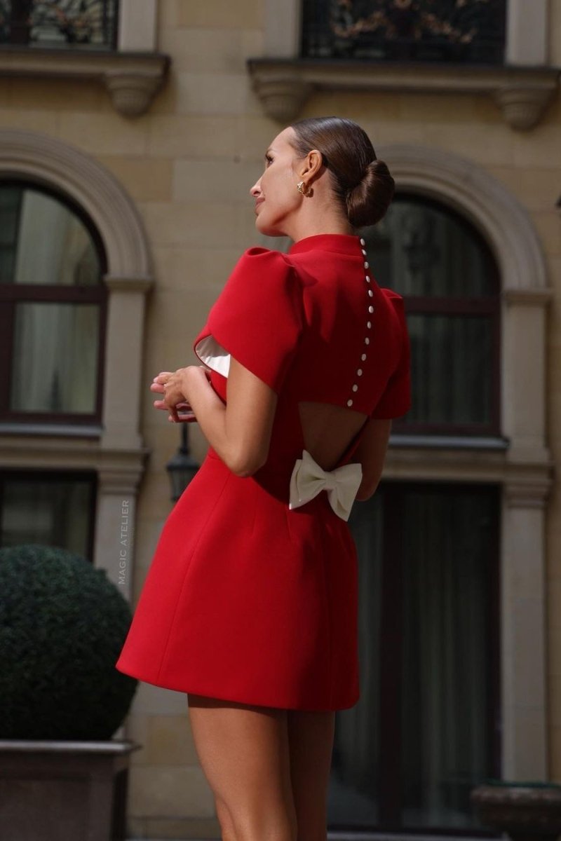 Faye | Trendy Cut-Out Dress Women with Modern Style