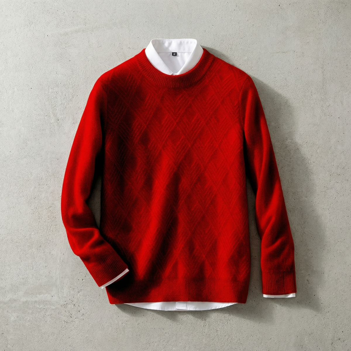 Men's Cashmere Sweater - Soft Knit Casual Pullover