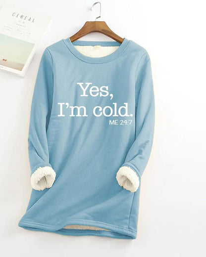 Women's Fleece-Lined Graphic Sweatshirt – Crewneck Tunic