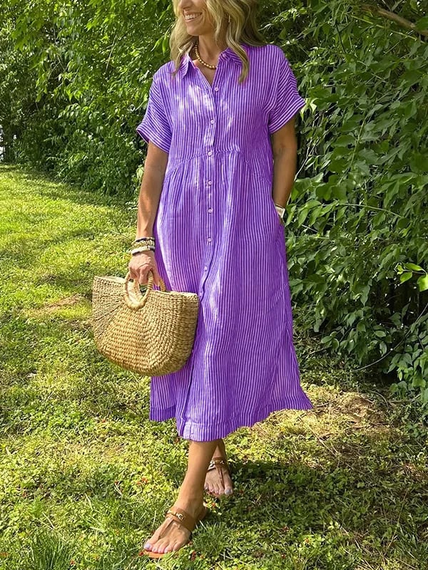Ivessa | Refined Button-Up Airy Shirt