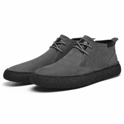 Men's Suede Loafers - Casual Slip On Shoes
