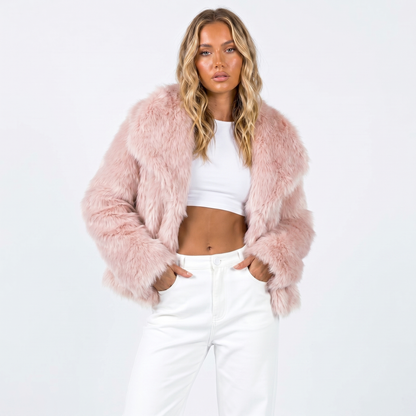 Women's Faux Fur Jacket - Luxury Winter Coat