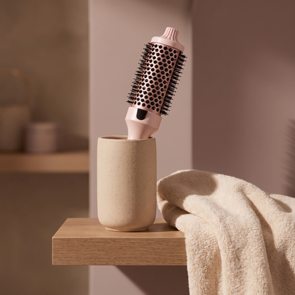 1.5-Inch Ionic Thermal Blowout Brush, Round Hot Air Brush for Hair Volume, Smoothing and Frizz Control