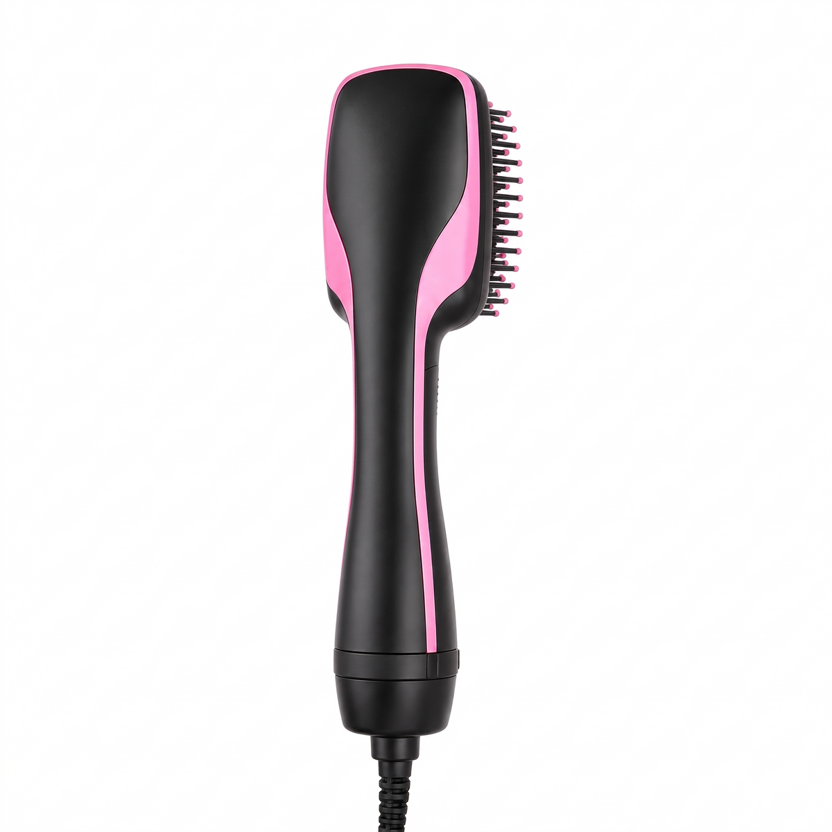 Ionic Ceramic Straightening Brush, Fast-Heating Hair Straightening and Smoothing Brush for Everyday Styling