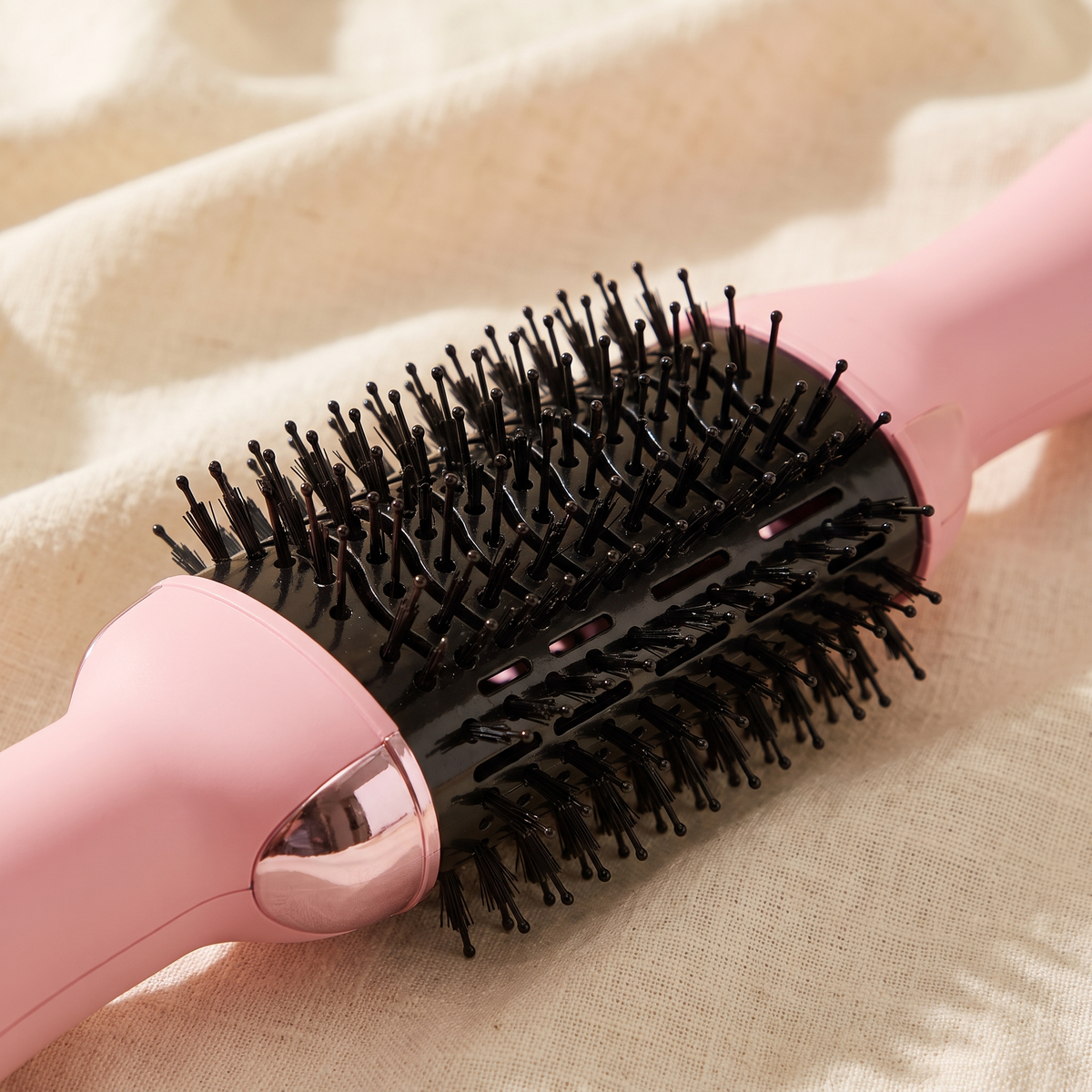 4-in-1 Ionic Hot Air Brush, Ceramic-Titanium Blow Dryer Brush for Hair Volume and Smooth Styling