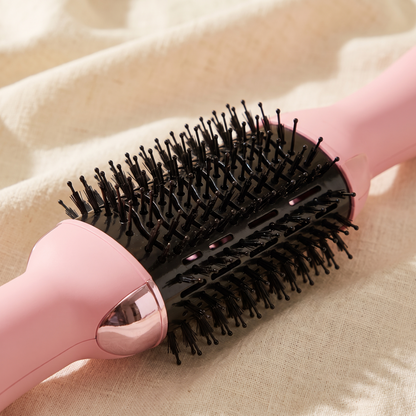 4-in-1 Ionic Hot Air Brush, Ceramic-Titanium Blow Dryer Brush for Hair Volume and Smooth Styling