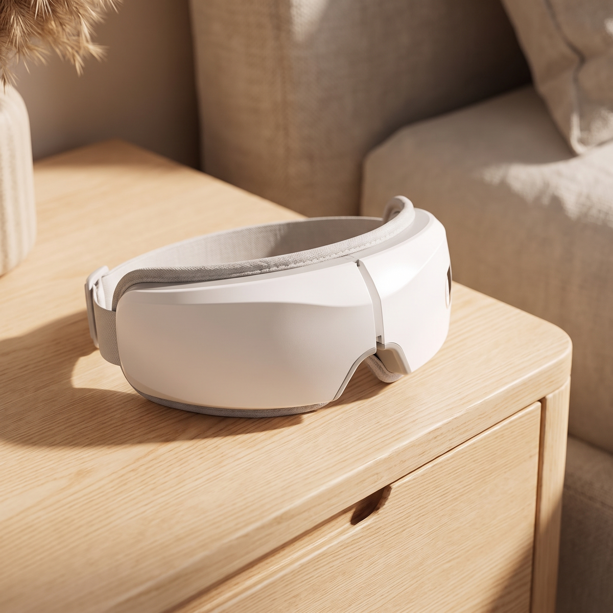 Heated Eye Massager with Air Pressure, 4D Massage, Bluetooth Music and Relaxation Mask Design
