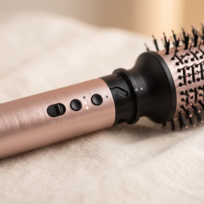 5-in-1 Hot Air Hair Styler, Ionic Hair Styling System with Storage Case for Fine and Color-Treated Hair