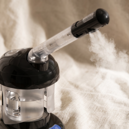 Nano Ionic Facial Steamer, Warm Mist Face Steamer with Extendable Arm for At-Home Skincare